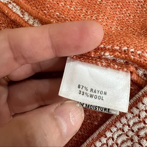 St John Sport Wool Blend Logo Knit Cardigan Sweater Womens P Small Career Casual - Picture 6 of 11